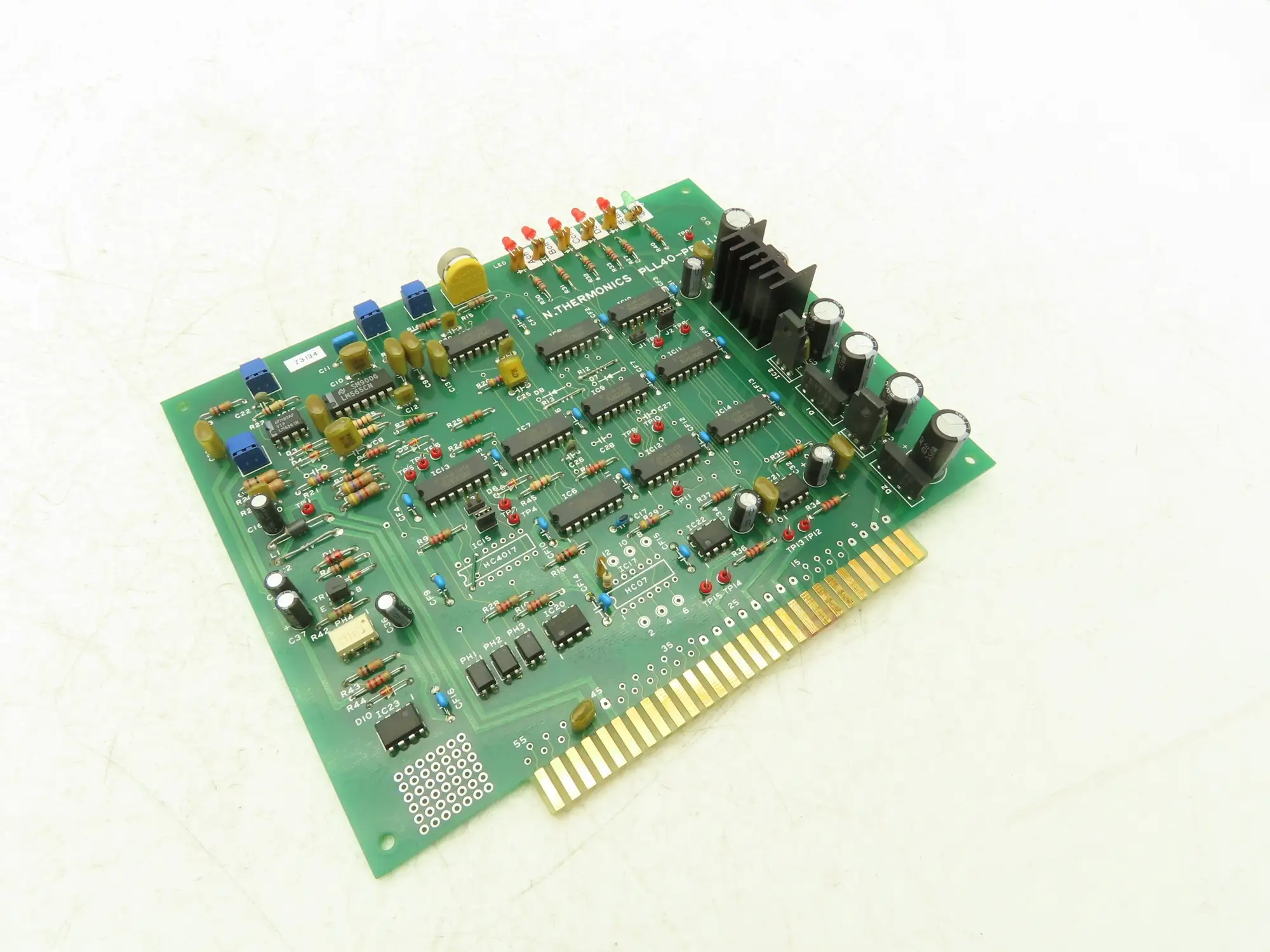 N Thermonics PLL40-PB V.I.I Printed Circuit Control Board PCB