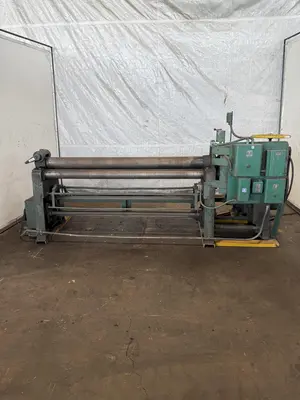 72" X 3/16" GAUGE PEXTO 3 ROLL PLATE ROLL. STOCK # 0344925