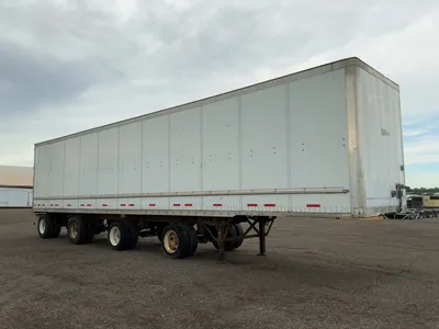 2011 Wabash 48' Quad Spread Axle Dry Van Semi Trailer