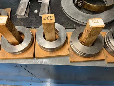 1969 STANAT 8" x 3" s-190 RING SLITTING LINE (14536) SLITTING LINES | Machinery International LLC (43)