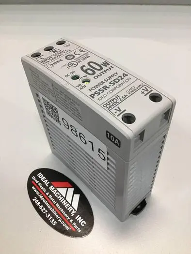 Used IDEC PS5R-SD24 Power Supplies Michigan US | Ideal Machinery #573358