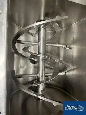 USED DAY 1.3 Cu Ft Day Ribbon Blender, 304 S/S, 1.5 HP