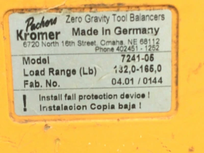 USED PACKERS KROMER 7241-05
