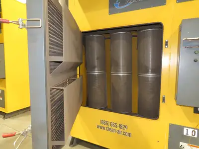 Clean Air America STR 6 Streamer Welding Dust Collector 10Hp 480V Pulser Filter