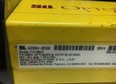 Used Sti P4136BX Sensors Indiana US | J&J Industrial Supply #512618