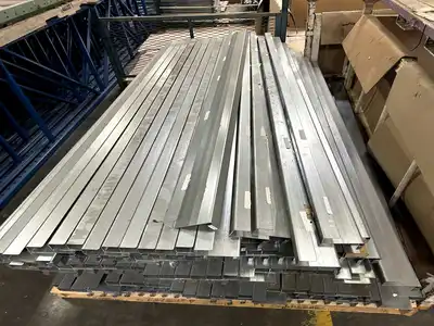 BULK QTY OF ROLLER RACKING W/ BEAMS