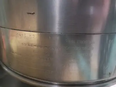 Crown Steam EC-10 10 Gal. Steam Kettle - Manual Tilt, 2/3 Jacket, 208v/1ph