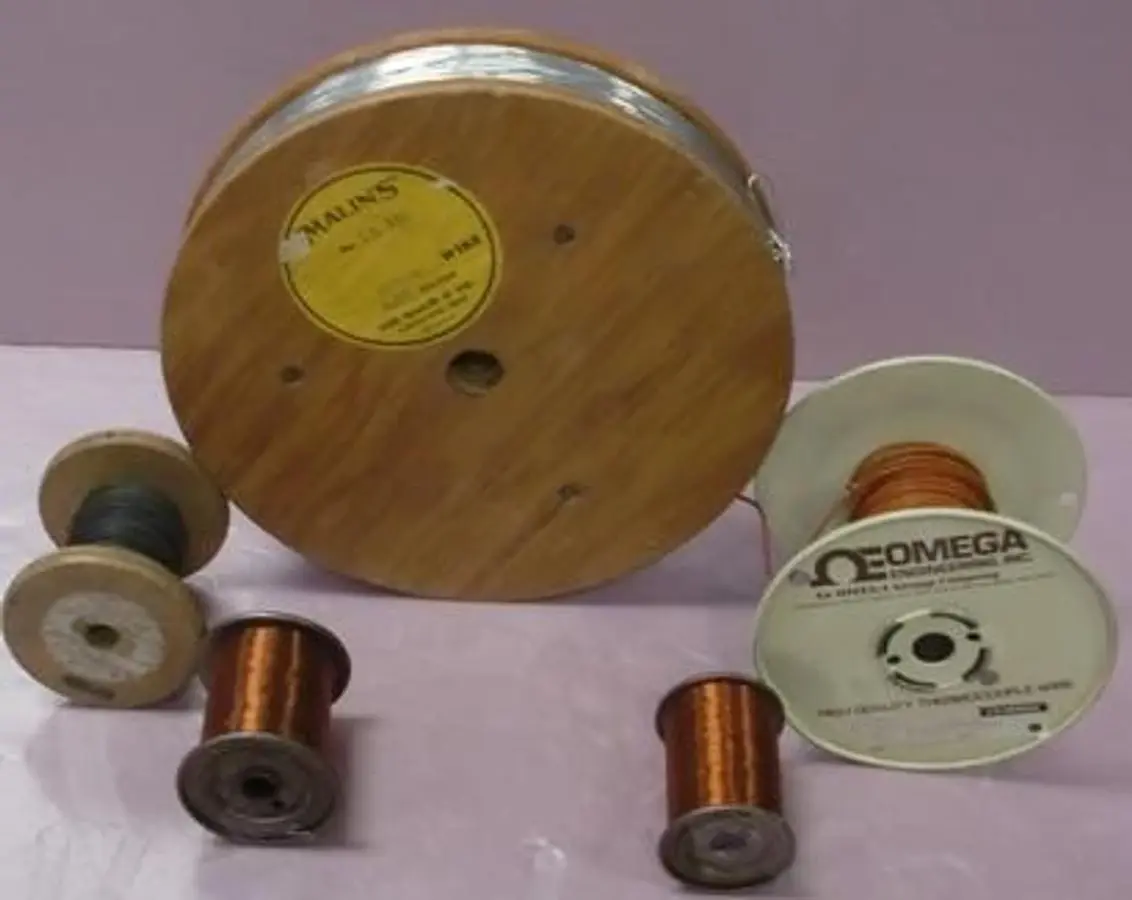 QTY. 5. SPOOLS OF WIRE CONSISTING OF: 1) SPOOL NO....