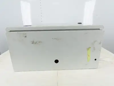 Schneider NSYS3D6630P 600mmx600mmx300mm Electrical Enclosure Hinged W/Back Plate
