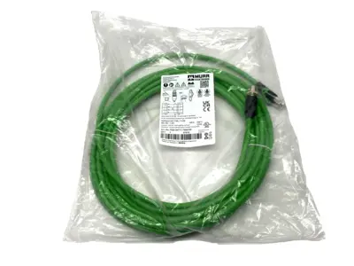 New | in-Stock Murrelektronik Double Ended Ethernet Cable M12 RJ45 4-Pole 7m Cable & Wire Michigan US | Maverick Industrial Sales #1461068