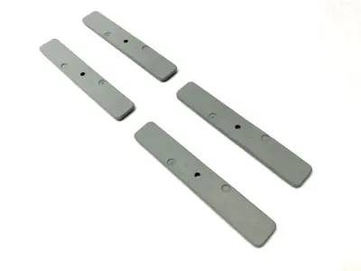 USED SCHMALZ VACUUM BLOCK FRICTION PLATE REIB-PL 116X19.5X5.5 LOT OF 4