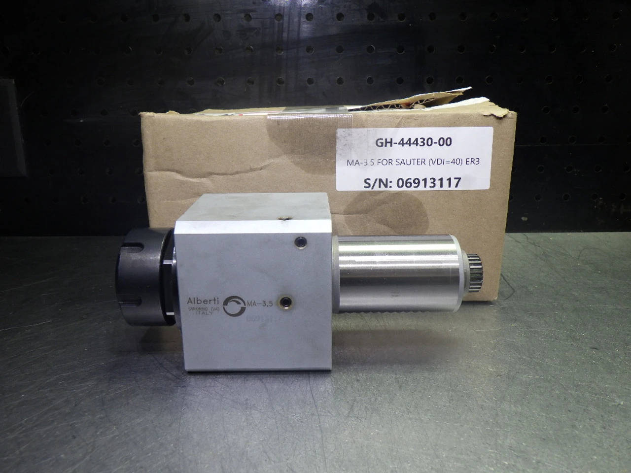 Alberti VDI40 ER32 Live Milling Head For Sauter Machines MA-3.5 (LOC192)