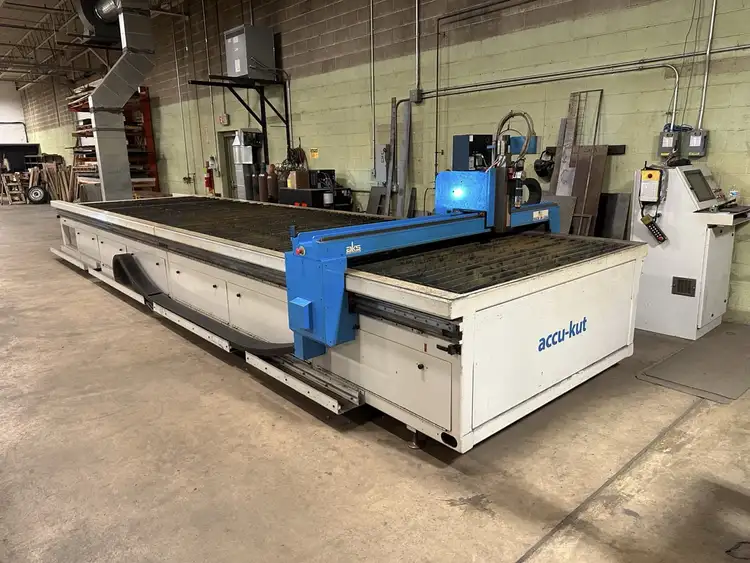 Used 2016 AKS P0624-585 ACCU-KUT CNC PLASMA TABLE -  HPR260XD Plasma Cutters Illinois US | Revelation Machinery #404295