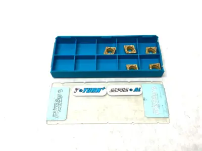 USED INGERSOLL RHOMBIC TURNING INSERTS CCMT 09T308 FG TT8115