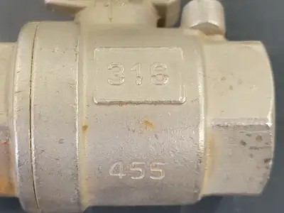1", 1000 WOG, Full-Port Ball Valve, 455