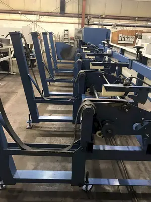 SIMEC MODEL CICLOMEC 122 CNC AUTOMATIC COLD SAW WITH 20' LOADING RACK