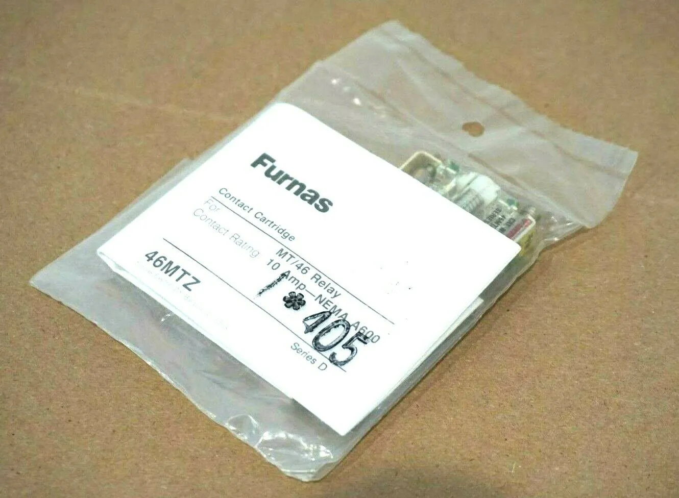 NEW FURNAS ELECTRIC 46MTZ CONTACT CARTRIDGE
