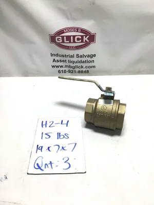 Apollo 94ALF-100-01A Stainless Steel Brass Ball Valve 3″ 250 PSI