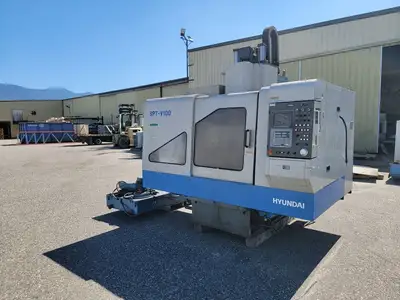 Used HYUNDAI SPT-V100 Vertical Machining Centers British Columbia CA | Lenmark #237542