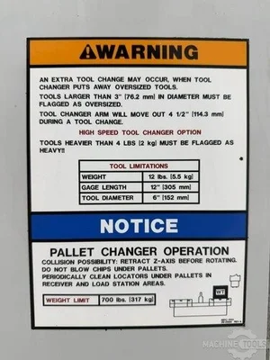 USED 2005 HAAS MDC-500