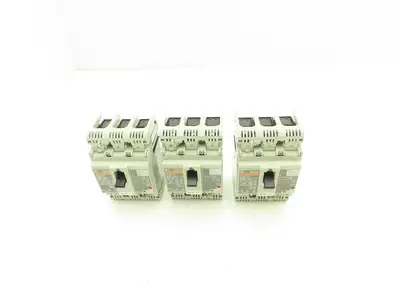 Fuji BW50RAGU-3P020 3-Pole Auto Circuit Breaker 20A 500V 3Ph Molded Case