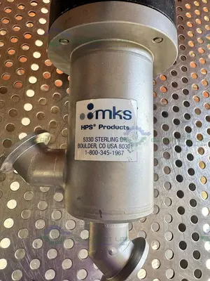 Used MKS 162-0025K ULTRA-HIGH VACUUM ANGLE ISOLATION VALVE W/ KF25 FITTING Valves/Fittings California US | Equipment Lab #1329354