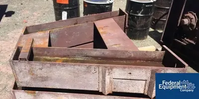 USED Paul O. Abbe 6’ x 8’ Paul Abbe Ball Mill, C/S, Jacketed, 100 HP