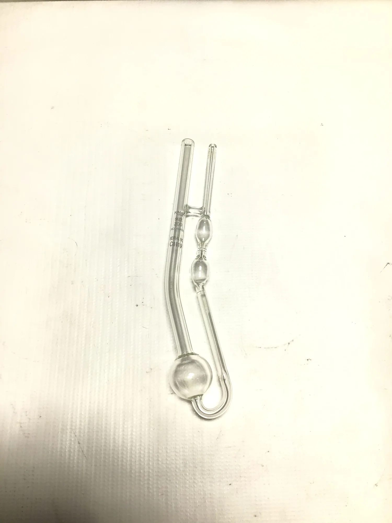 Kimax 46460 Size 200 Glass Capillary Viscometer Tube