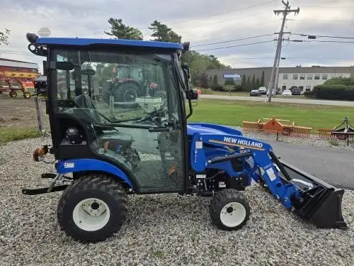 New | in-Stock 2025 NEW HOLLAND WORKMASTER 25S Sub-Compact & Compact Tractors Maine US | Beauregard Equipment #1511303
