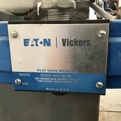 Parker H-PAK H12.3KS5W2PV/10 Hydraulic Power Unit Tank 10 Gal 2.3 GPM 2010 PSI