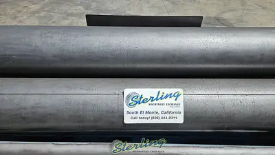 Used WEBB 9L-1208 Plate Bending Rolls including Pinch California US | Sterling Machinery Exchange #1467065