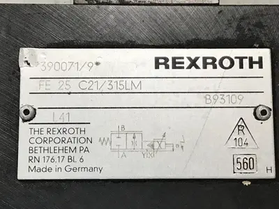 USED REXROTH FE25C21/315LM