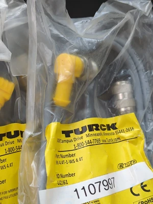 Lot Of 4 Turck RK 4.4T-1-WS 4.4T Actuator Sensor Cable (Fast Shipping)