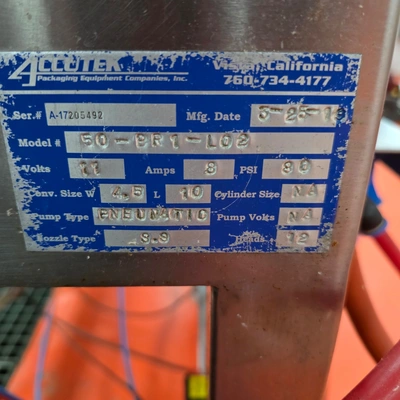 Used Accutek 10-Head Bottling Line Rinser, Filler, Capper, Sleeve Labeler & Bottle Warmer Liquid Fillers South Carolina US | Elite Machine #1224932