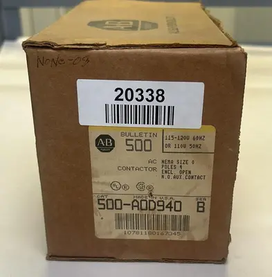 Used ALLEN-BRADLEY 500-A0D940 PLC Contactors Ohio US | Surplus Asset Holdings #1234710