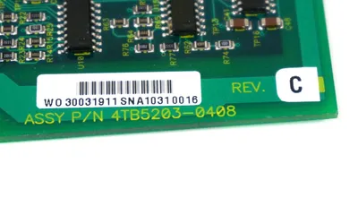 ABB/BAILEY 4TB5203-0408 PC BOARD REV. C, 4TB52030408