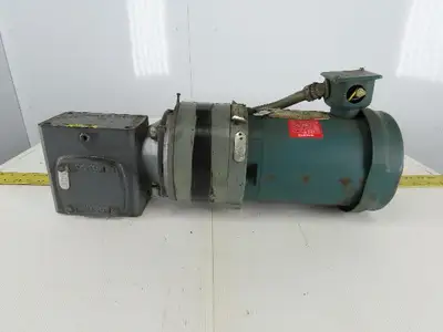 Boston Gear F721-40-B5-G 3/4Hp Gear/Brake Motor 230/460V 3Ph 40:1 Ratio