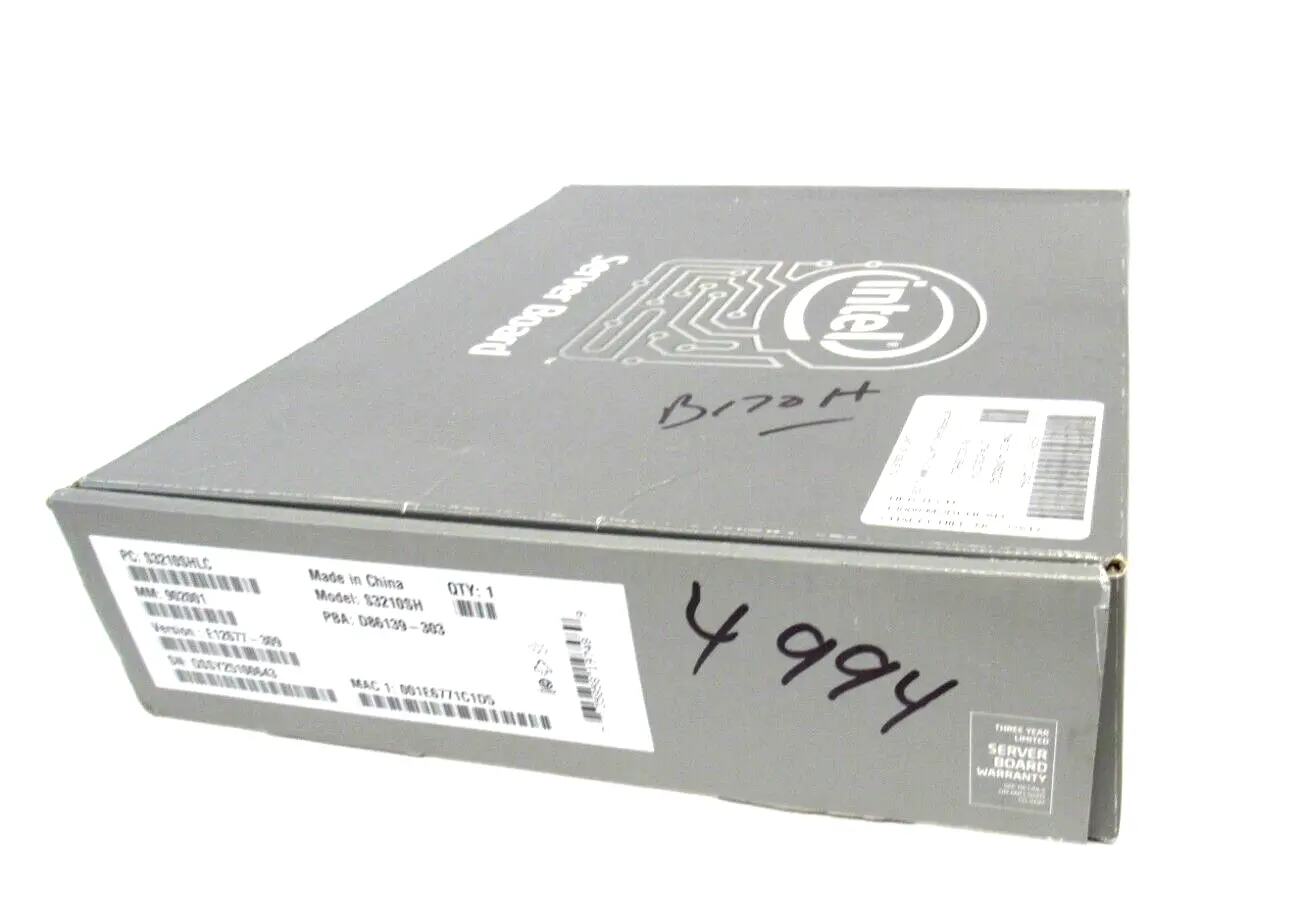 NEW SEALED INTEL S3210SHLC SERVER BOARD