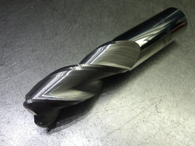M.A. Ford TuffCut 1" 3 Flute Carbide CR Endmill .25" R 13810004R.250 (LOC3669)