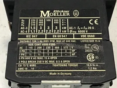USED MOELLER DILEEM-10-G