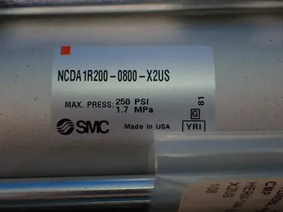 Smc  250psi Pneumatic Cylinders.
