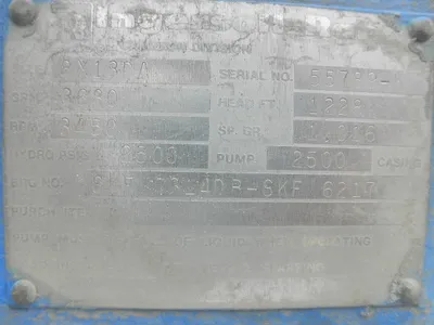 USED INGERSOLL RAND 8X13DA