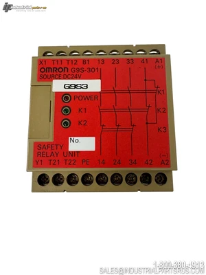 Used OMRON G9S-301 Relays & Switches Kentucky US | Industrial Parts R Us Inc. #1088383