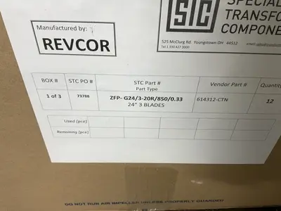 Used REVCOR _UNKNOWN_ Fan & Blower Parts Ohio US | HGR 24 #1357197