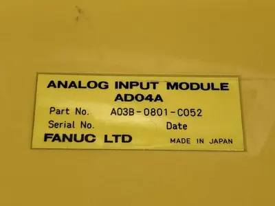 USED FANUC A03B-0801-C052