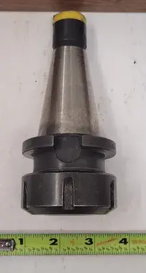 USED ETM ER40 COLLET CHUCK SET