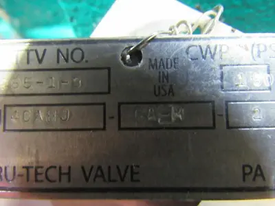 New | in-Stock TRUTECH _UNKNOWN_ Valves/Fittings | Arrow Industrial #627723