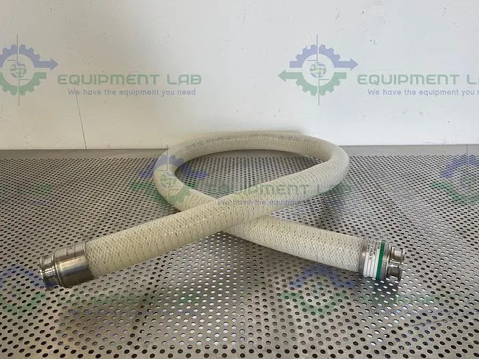 Used SANI-TECH STHT-WR-1500 84" WIRE-REINFORCED HOSE W/ 1 1/2" SANITARY FITTING Hoses | Equipment Lab #486832