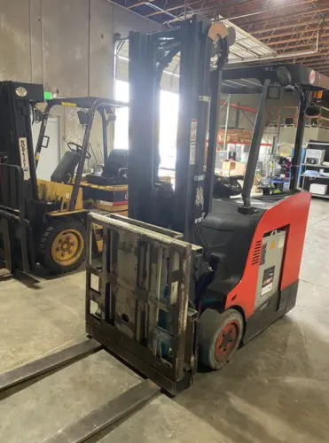 Used 2020 LINDE E18S 3-Wheel Stand up Electric Counterbalance Forklifts Pennsylvania US | National Lift Equipment #1381991