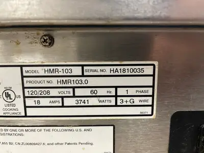 Used Henny Penny Henny Penny HMR-103 Heated Merchandiser Display 120/208V Heated Cabinets & Displays Illinois US | Falcon Restaurant Supply #1374927